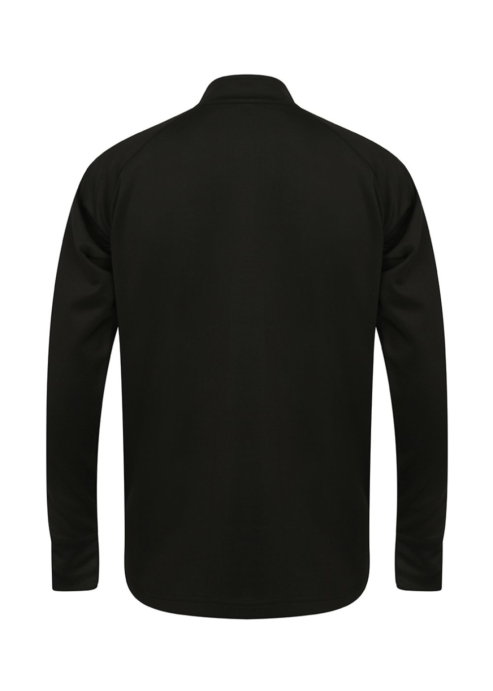 Full Zip Track Top in Black / Gunmetal (back)