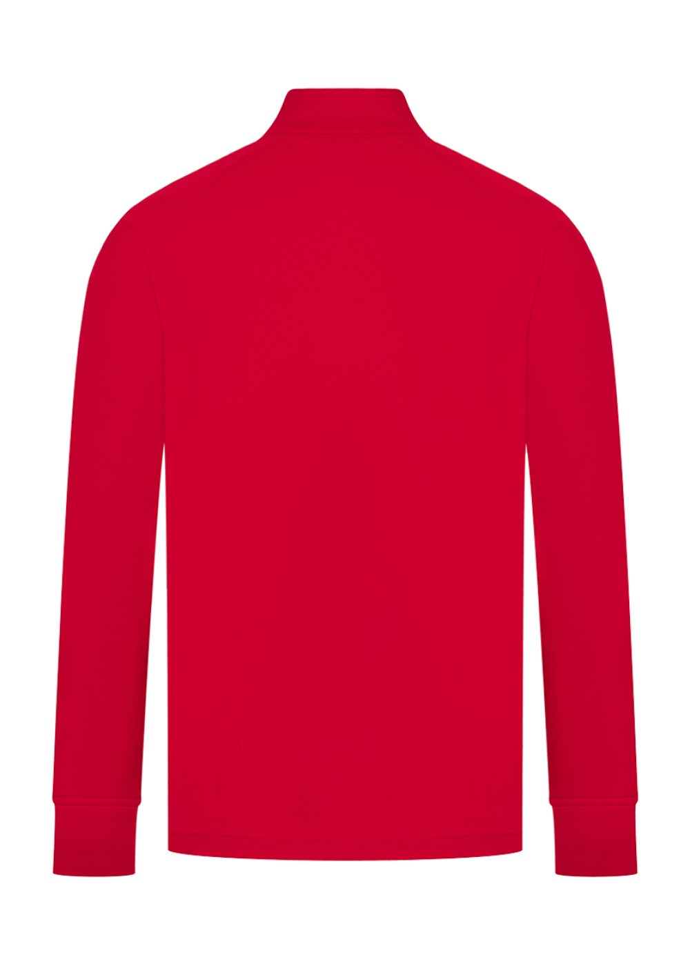Full Zip Track Top in Red / White (back)