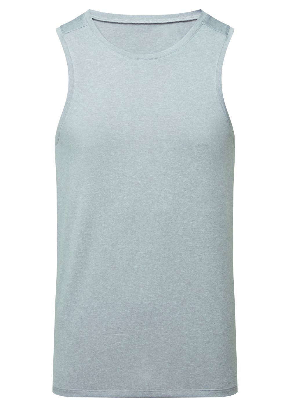 Men's Performance Vest in Silver Melange