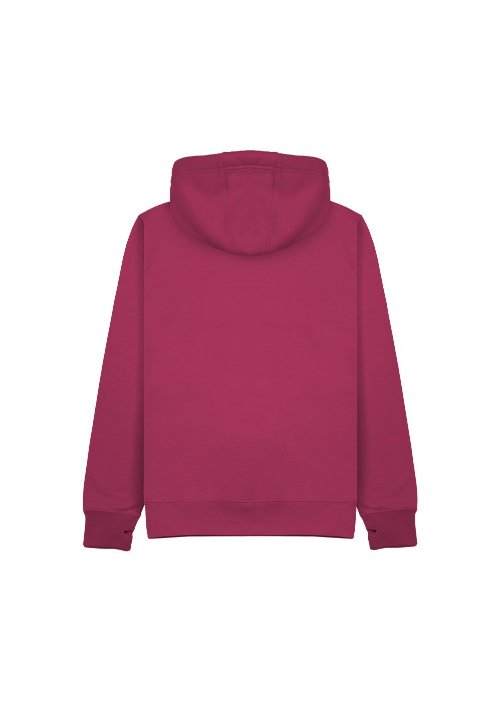 Premium Hoodie in Cerise (back)