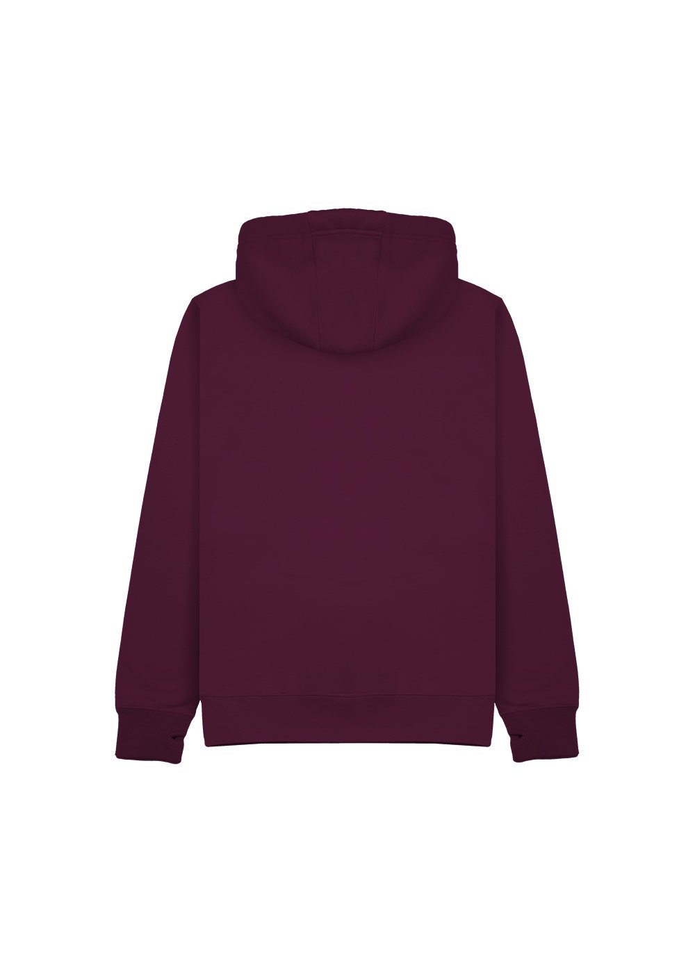 Premium Hoodie in Cranberry (back)
