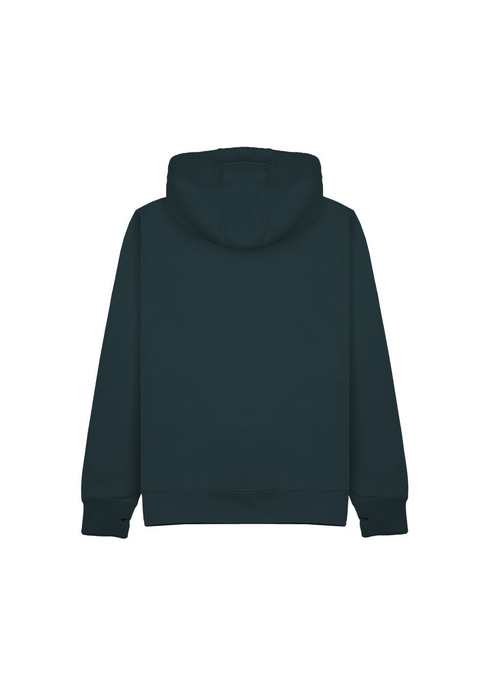 Premium Hoodie in Deep Sea Blue (back)