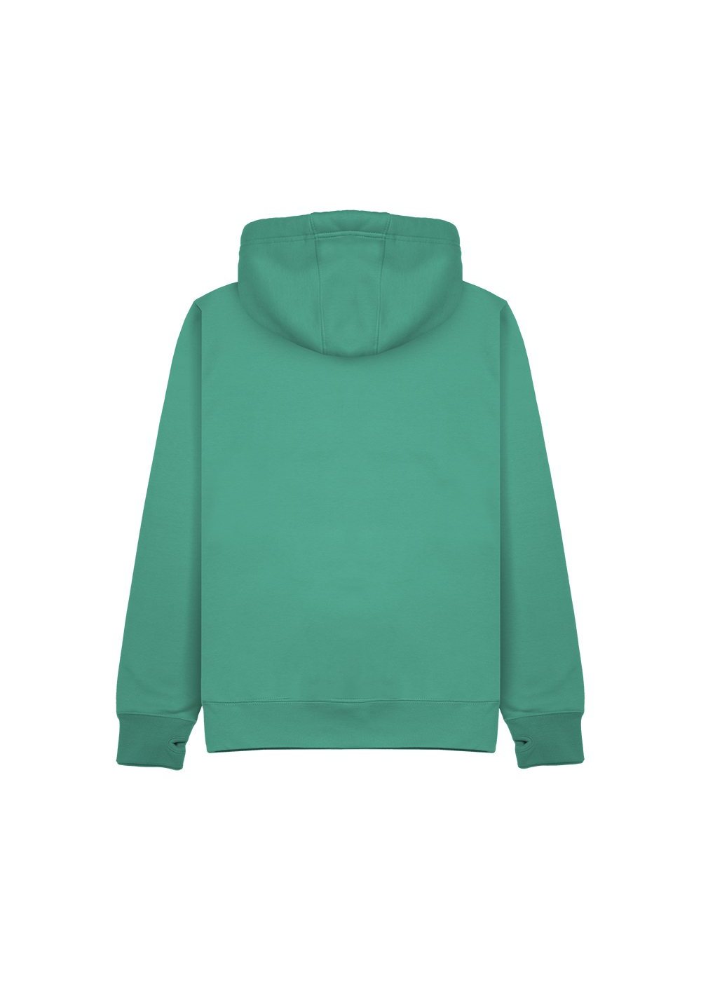 Premium Hoodie in Gumdrop Green (back)