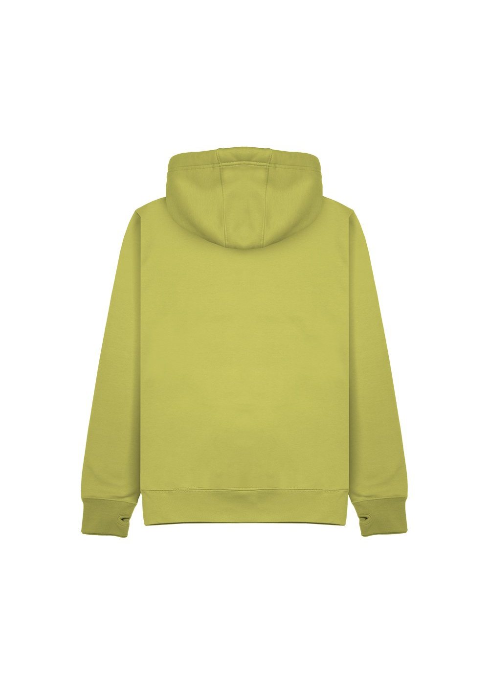 Premium Hoodie in Lemon Drop (back)
