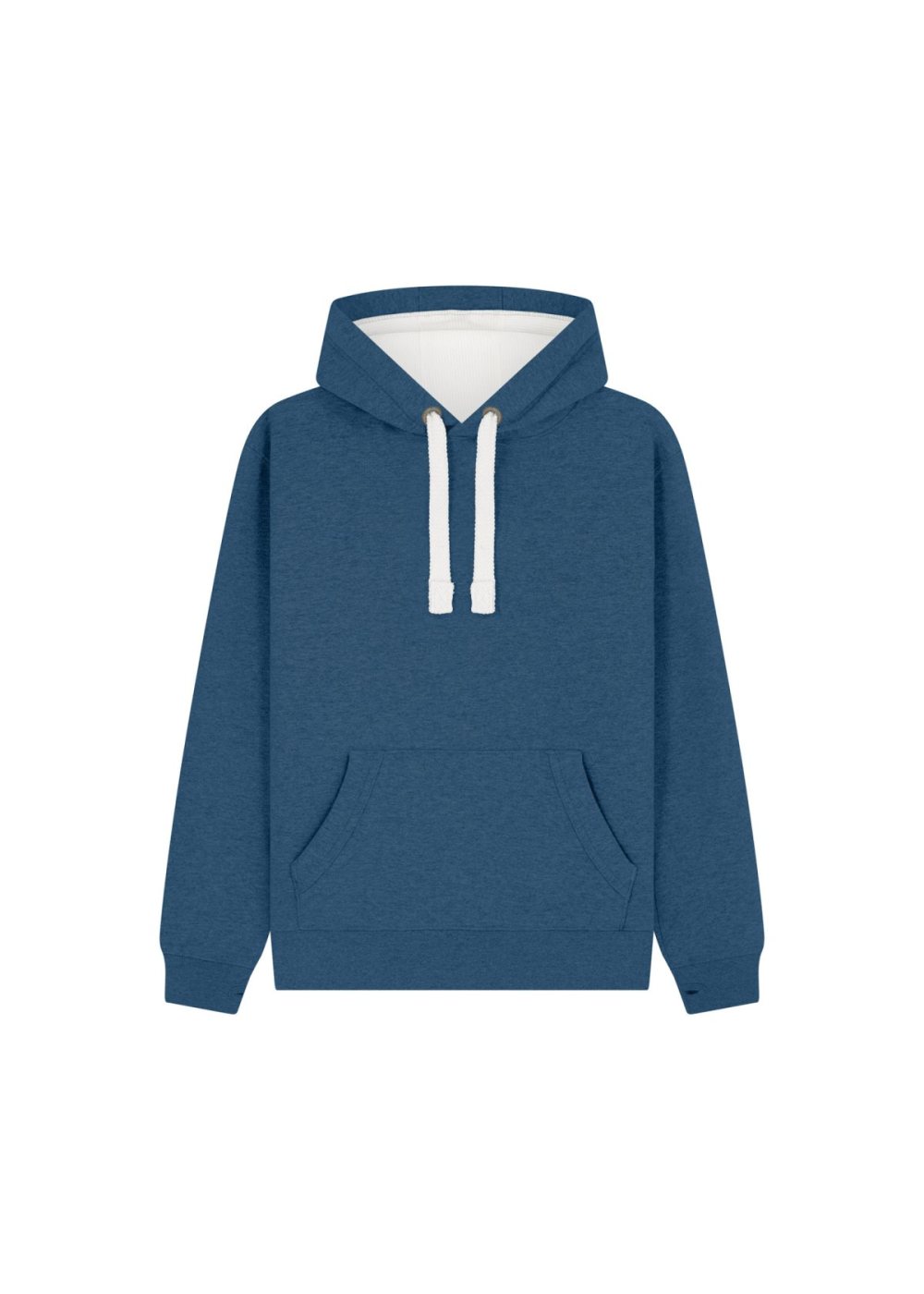 Premium Hoodie in Navy Melange