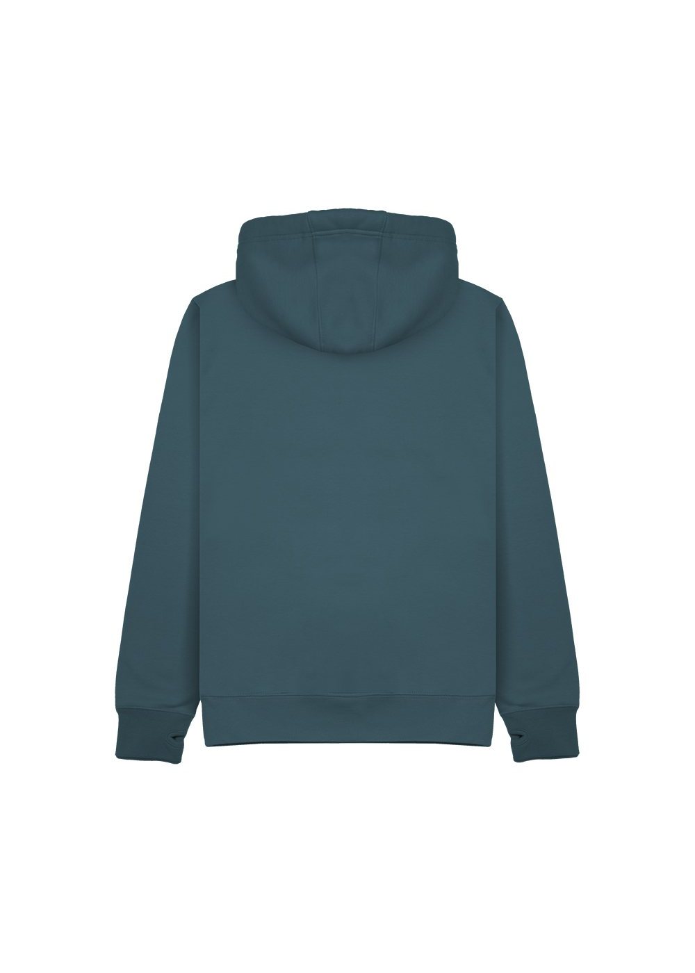 Premium Hoodie in Ocean Blue (back)