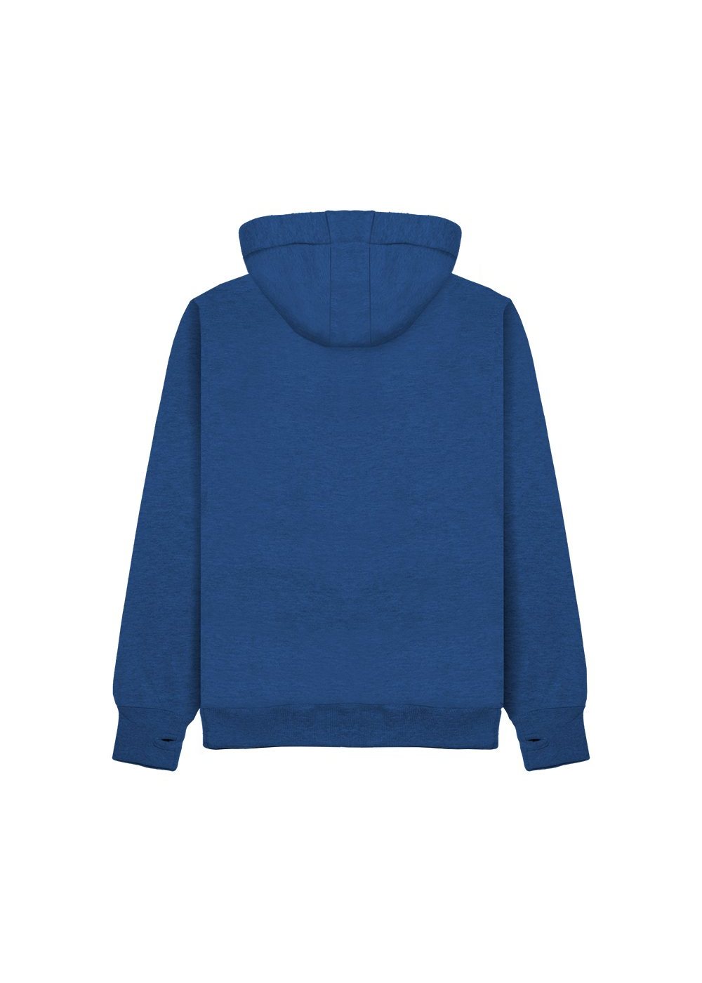 Premium Hoodie in Royal Melange (back)