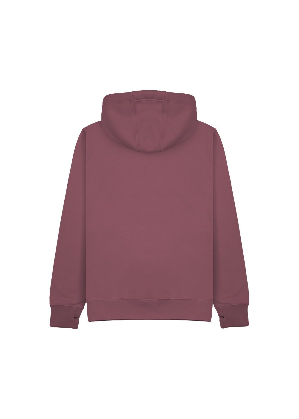 Premium Hoodie in Soft Mulberry (back)