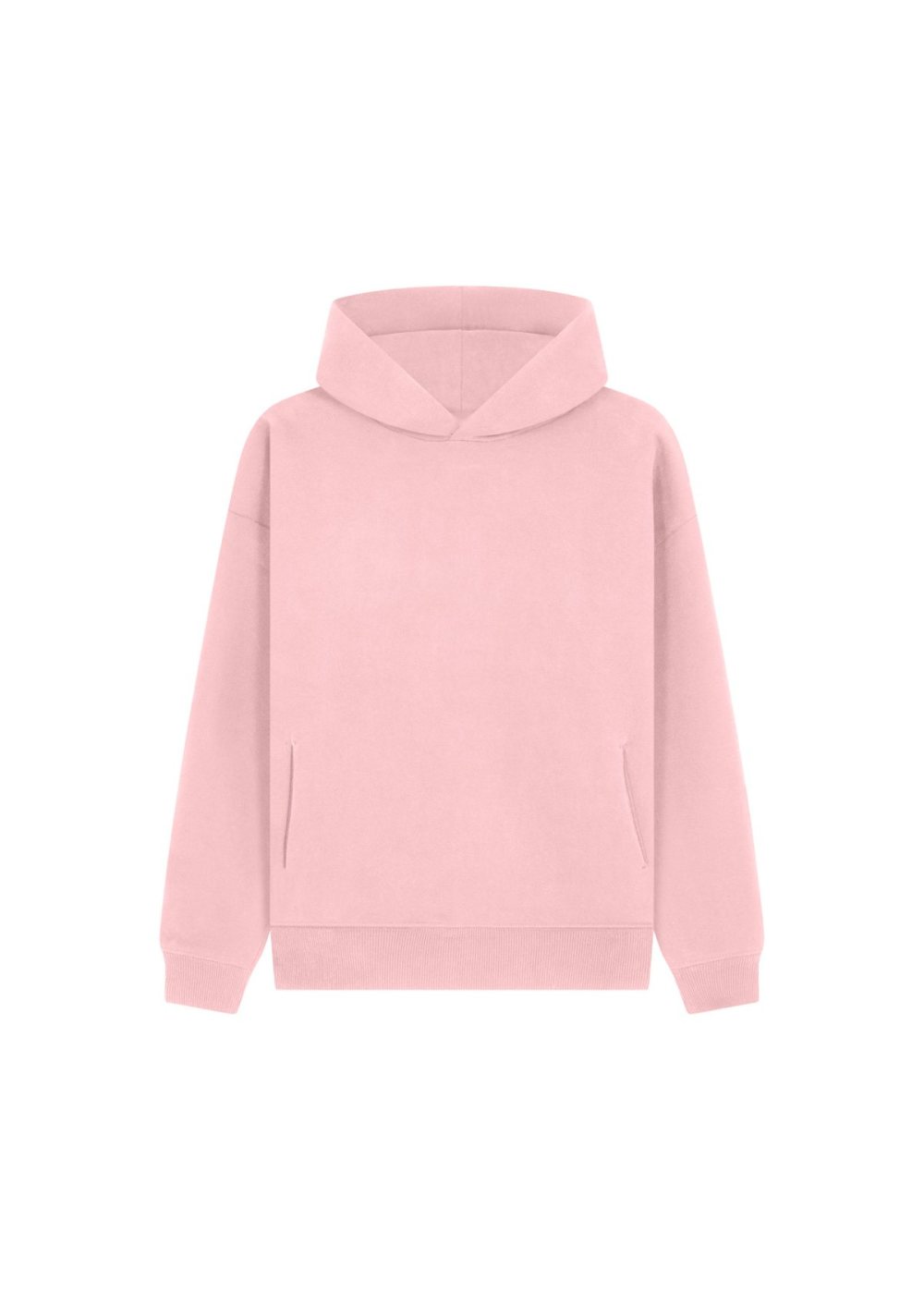 Relaxed Hoodie in Baby Pink