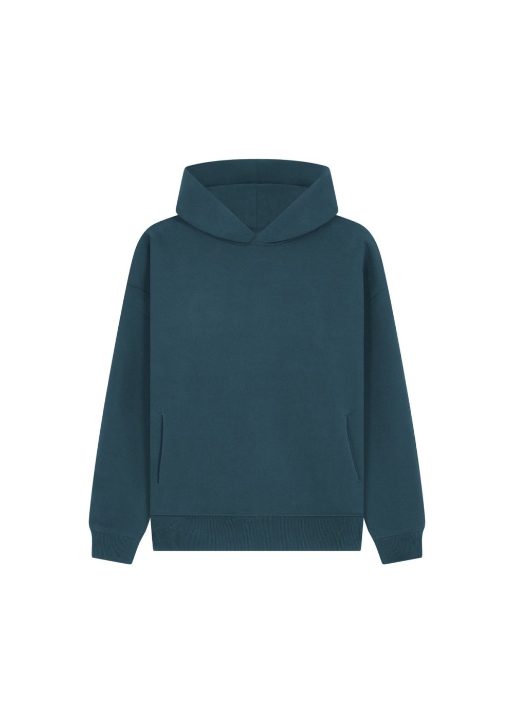Relaxed Hoodie in Deep Sea Blue