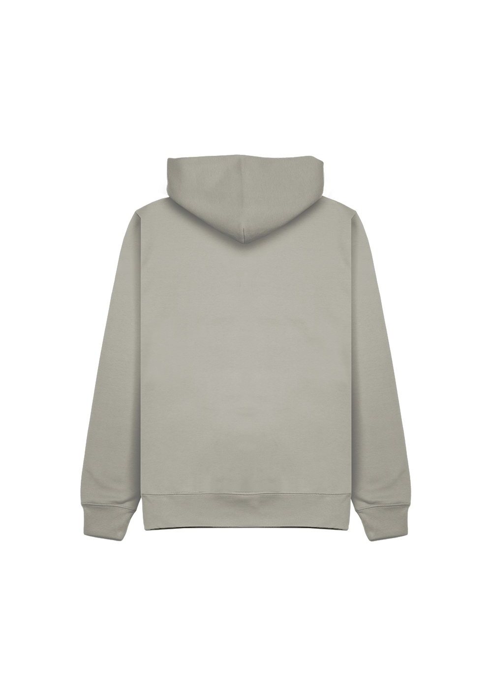Relaxed Hoodie in Grey Mist (back)