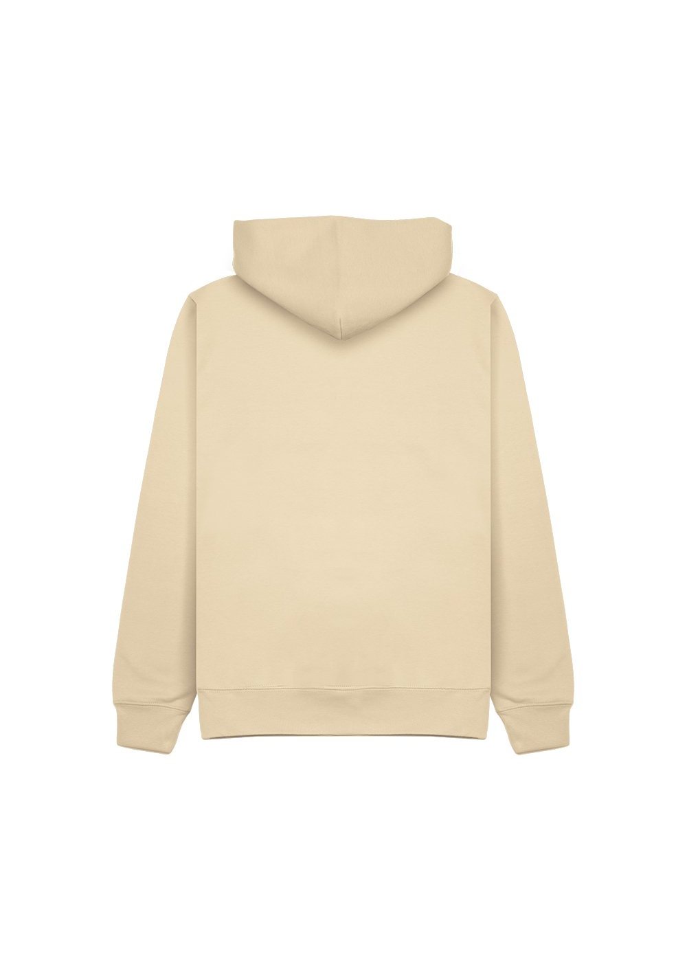 Relaxed Hoodie in Ivory (back)