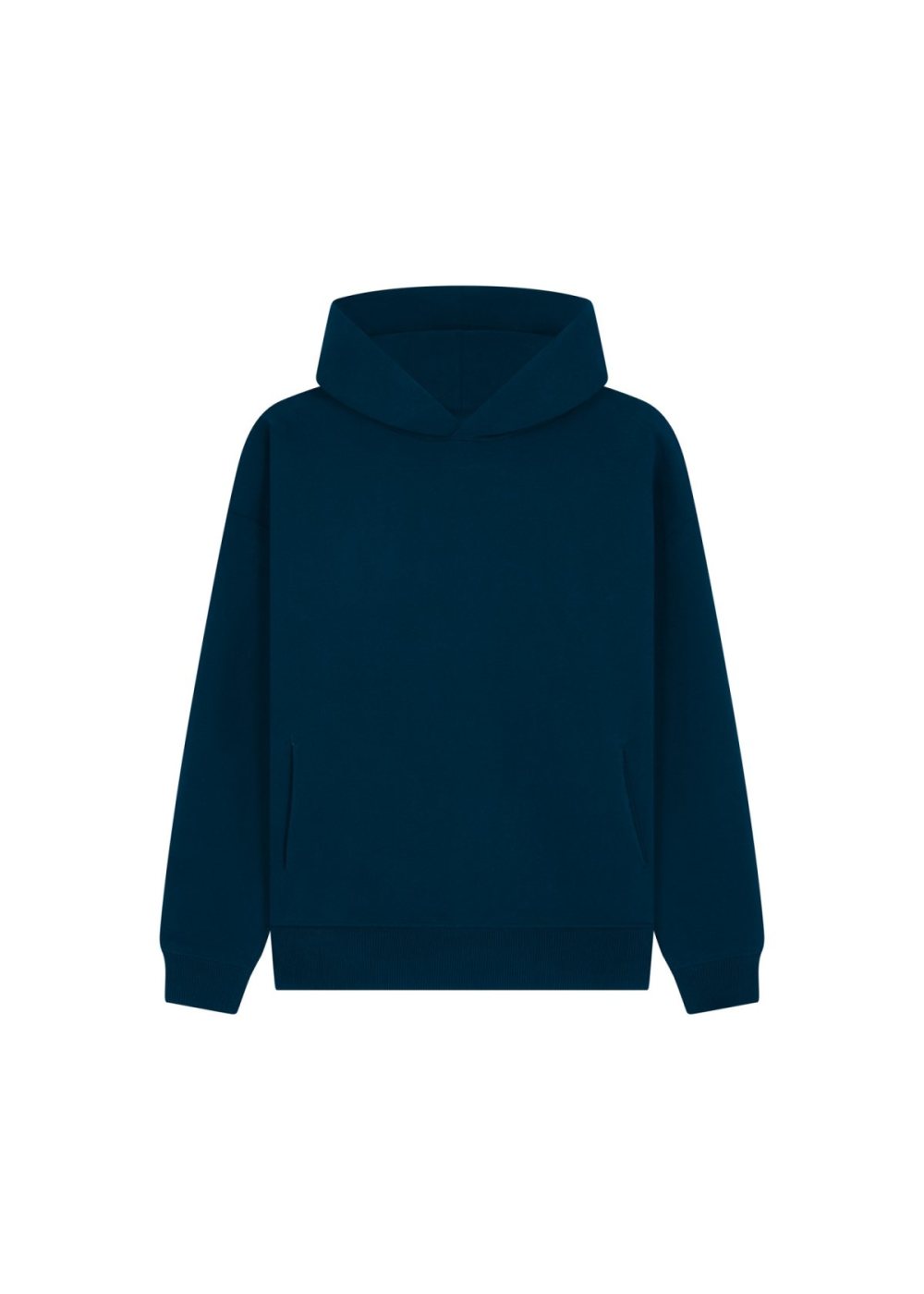 Relaxed Hoodie in Oxford Navy