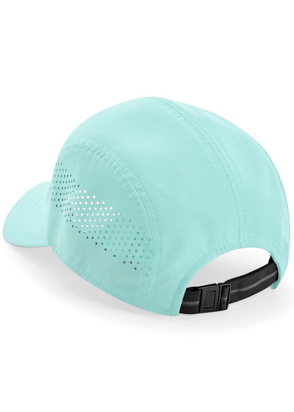 Running Cap in Aqua (back)