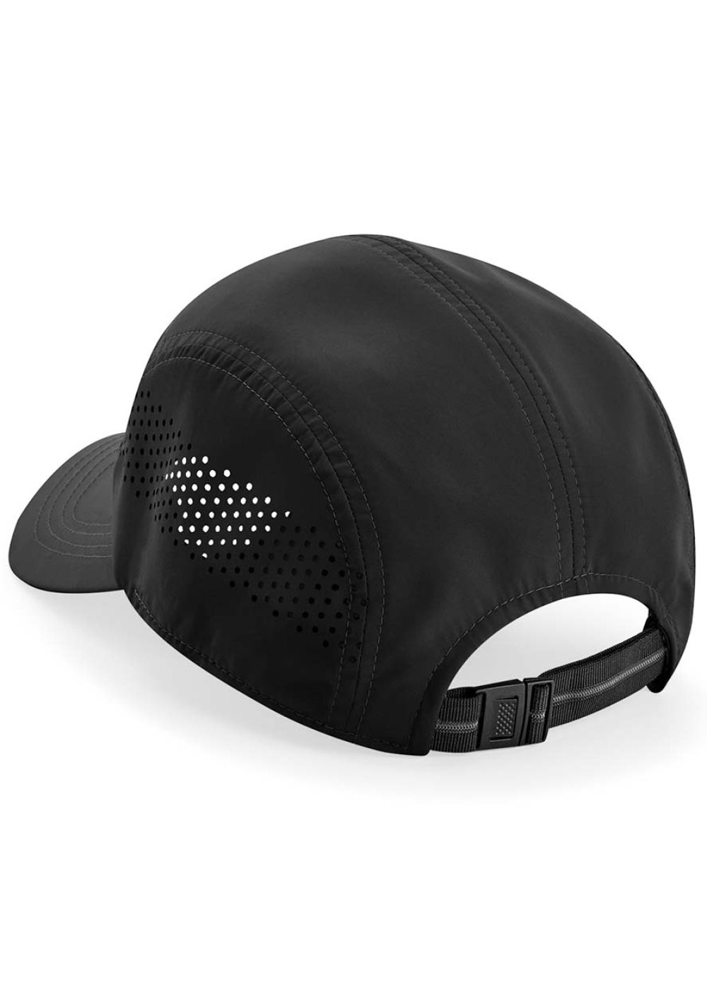Running Cap in Black (back)